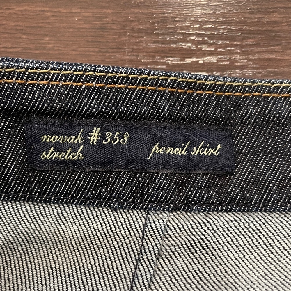 Citizens of Humanity Novak #358 Denim Jean Pencil Skirt - Picture 5 of 8